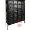 Cabinet de casier noir